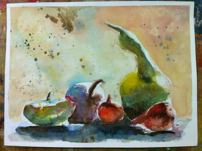 Obst in der Morgensonne